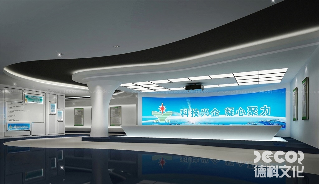 中醫藥展覽廳設計中的展品信息如何呈現給觀眾？