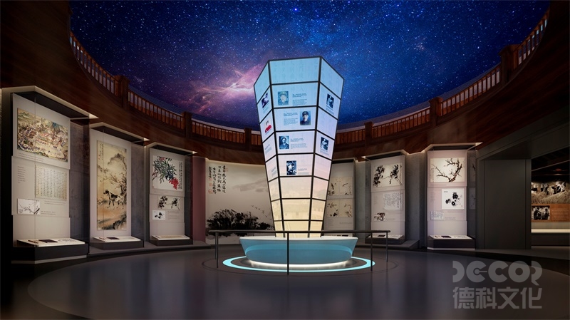 現(xiàn)代簡(jiǎn)約企業(yè)展廳設(shè)計(jì)如何做到視覺上的層次感？