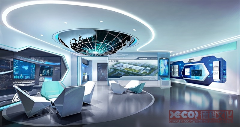 如何進行企業(yè)展館裝修的空間分隔設計？